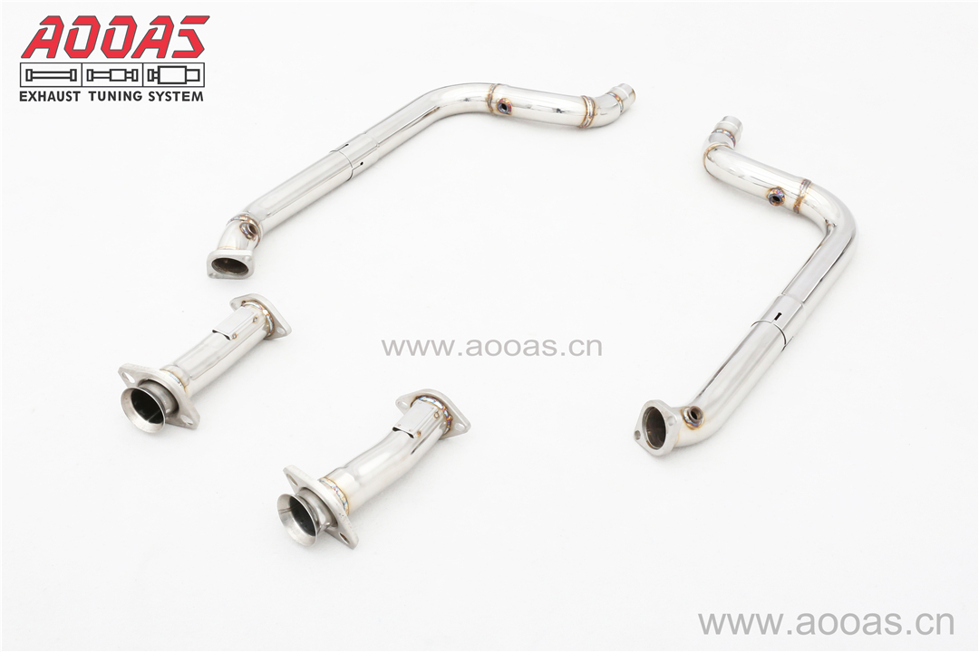 Jaguar F-PACE 3.0T All SS304 / Decat (Catless) Downpipe